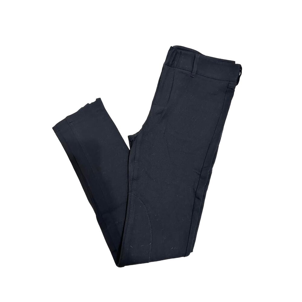 Vince Womens Black Zip‎ Ankle Skinny Slim Riding Pants Leggings Size 2